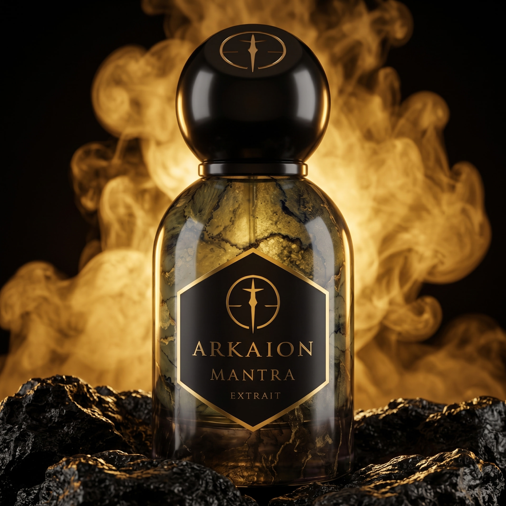 Frasco de MANTRA Extrait de Parfum ARKAION